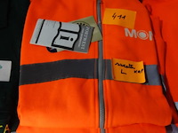 2 fluosweaters met kap - maat 4 - afbeelding 1 van  1