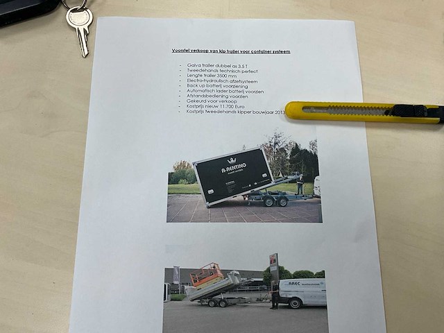 2 foodcontainer inclusief 1 aanhangwagen tack - afbeelding 49 van  53