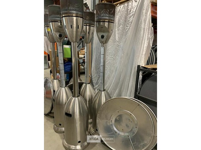 2 gas terrasverwarmer champignon - afbeelding 1 van  2