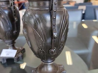 2 gepatineerde metalen vazen - afbeelding 6 van  6