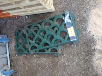 2 gietijzern roosters - afbeelding 1 van  1