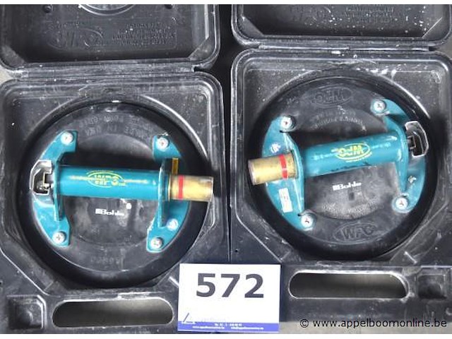 2 glasdragers wpc wood power grip - afbeelding 1 van  3