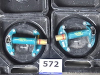 2 glasdragers wpc wood power grip - afbeelding 1 van  3