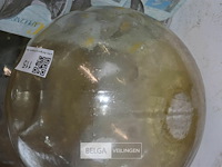 2 glazen bollen voor verlichting - afbeelding 3 van  3