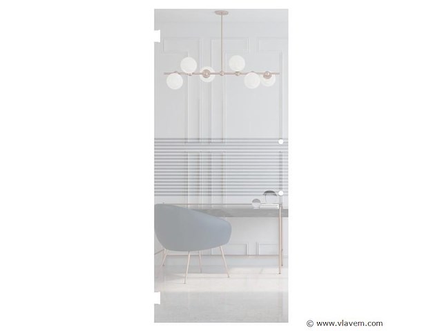 2 glazen design binnendeuren - afbeelding 2 van  5