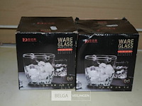 2 glazen ijsemmers - afbeelding 1 van  2