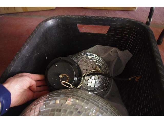 2 glitterballen - afbeelding 2 van  2