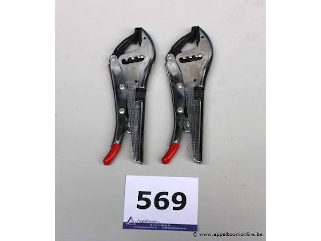2 griptangen dalex bc 220 - afbeelding 1 van  2