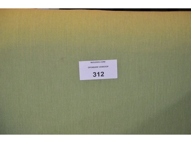 2 groen modern stoffen clubzetels - afbeelding 5 van  5