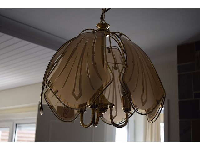 2 hanglampen en 1 wandlamp - afbeelding 4 van  5