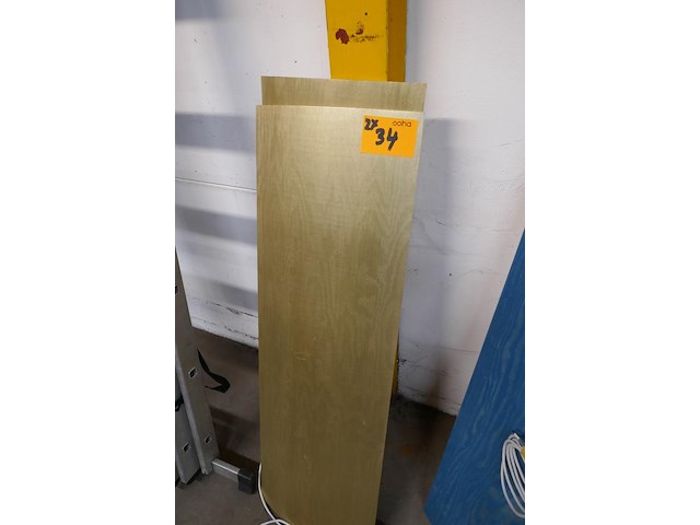 2 hanglampen gebogen borden dassein - afbeelding 1 van  3