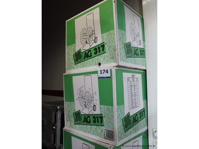 2 haspels ag317 - afbeelding 1 van  1