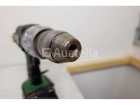 2 hitachi batterij-aangedreven boormachines - afbeelding 1 van  11