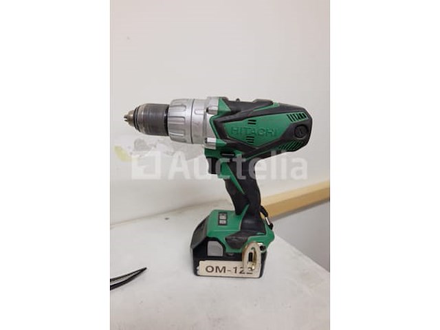 2 hitachi batterij-aangedreven boormachines - afbeelding 6 van  11