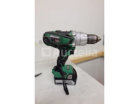 2 hitachi batterij-aangedreven boormachines - afbeelding 7 van  11