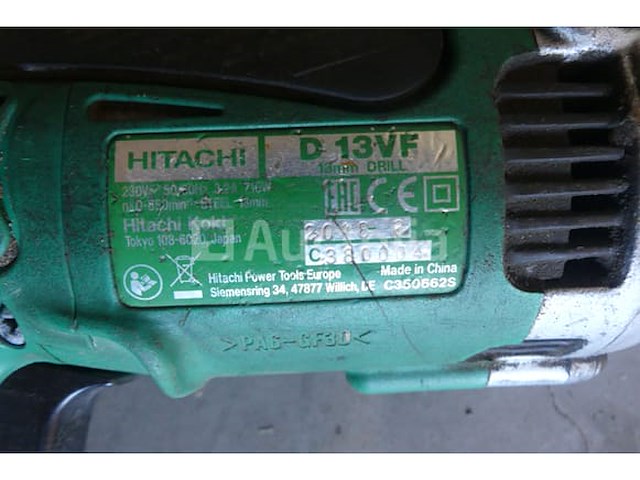 2 hitachi elektrogereedschappen - afbeelding 4 van  10