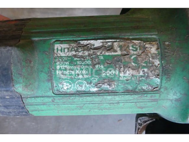 2 hitachi elektrogereedschappen - afbeelding 10 van  10