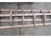 2 houten dakladders - afbeelding 2 van  6