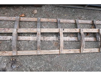 2 houten dakladders - afbeelding 3 van  6