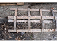 2 houten dakladders - afbeelding 4 van  6