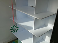 2 houten display of boekenrekken - afbeelding 4 van  6