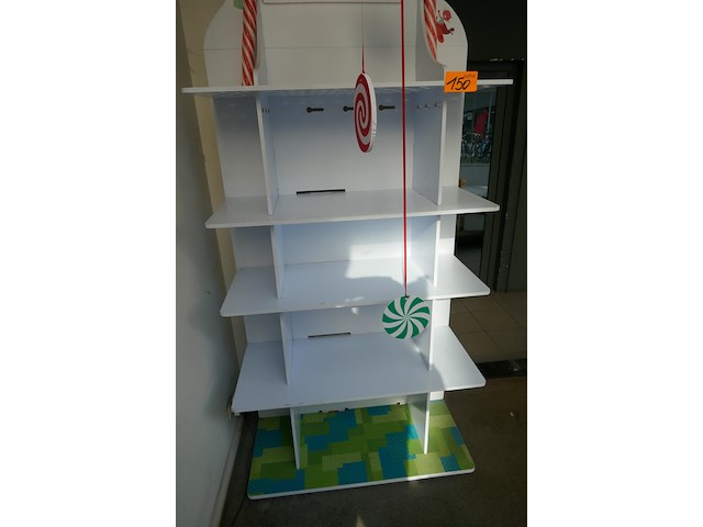 2 houten display of boekenrekken - afbeelding 5 van  6