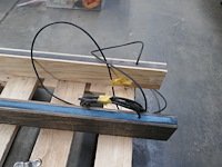 2 houten hanglampen balk met led lichtstrip dassein - afbeelding 3 van  4