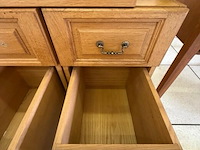 2 houten kastjes + ladekastjes - afbeelding 2 van  3