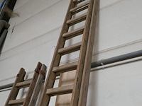 2 houten ladders - afbeelding 5 van  5