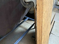 2 houten planken met wielen - afbeelding 2 van  2