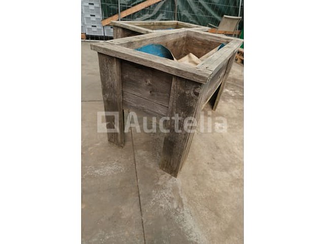 2 houten plantenbakken - afbeelding 4 van  7