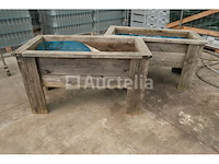 2 houten plantenbakken - afbeelding 5 van  7