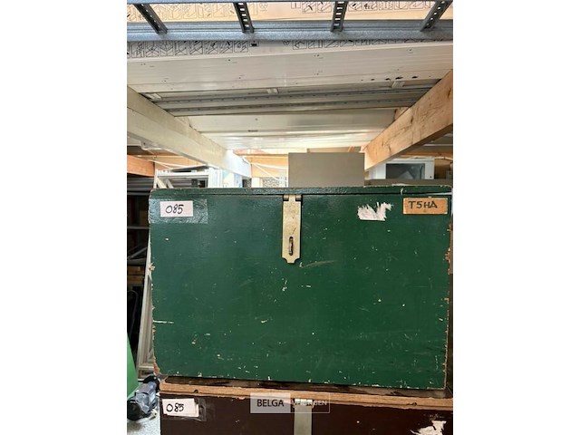 2 houten werkkoffers - afbeelding 1 van  4