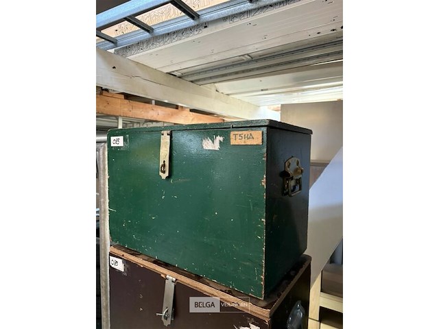 2 houten werkkoffers - afbeelding 2 van  4
