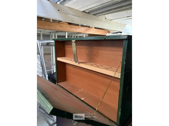 2 houten werkkoffers - afbeelding 3 van  4