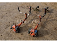2 husqvarna benzine borstelschaar, onleesbaar model - afbeelding 5 van  8