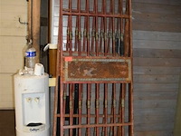 2 ijzeren poorten 215x67cm - afbeelding 1 van  6