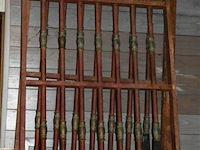 2 ijzeren poorten 215x67cm - afbeelding 2 van  6