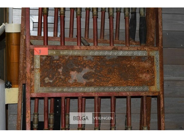 2 ijzeren poorten 215x67cm - afbeelding 4 van  6