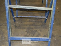 2 ijzeren verstelbare bokken - afbeelding 3 van  3