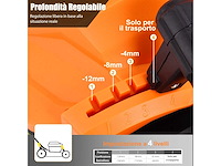 2-in-1 elektrische scarifier, gazonbeluchter, 30l grasverzamelaar, 1800w wiedmachine - afbeelding 7 van  10