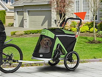 2-in-1 hondenfietsaanhanger - afbeelding 1 van  6