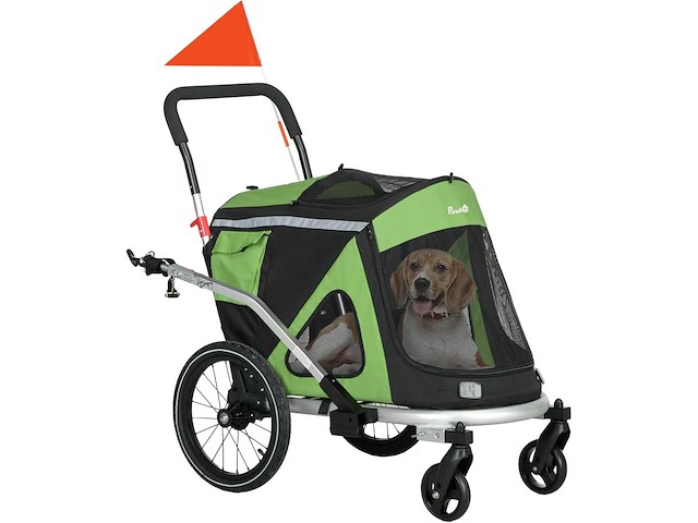 2-in-1 hondenfietsaanhanger - afbeelding 3 van  6