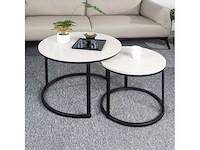 2-in-1 nesting salontafelset - afbeelding 1 van  1