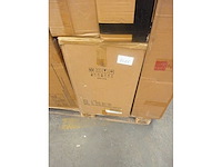 2-in-1 outdoor metalen vuurkom, vierkant, met rooster - afbeelding 6 van  6