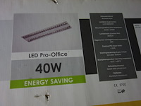 2 inbouwarmaturen led 3600lm - afbeelding 1 van  2
