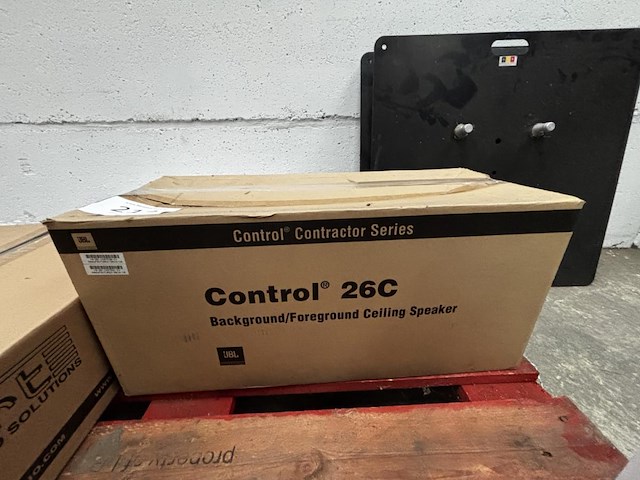 2 inbouwluidsprekers jbl control 26c - afbeelding 1 van  4