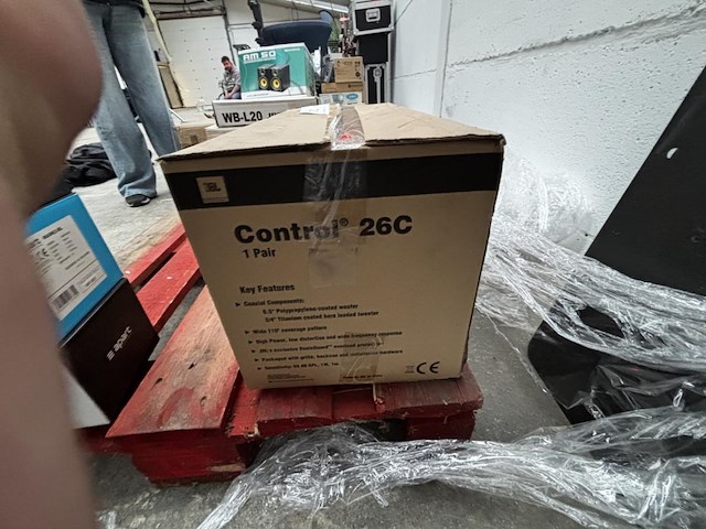 2 inbouwluidsprekers jbl control 26c - afbeelding 3 van  4