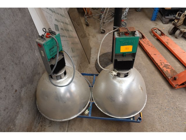 2 industriële fabriekslampen 250 watt - afbeelding 2 van  6