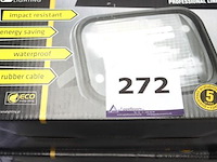 2 industriële werflampen lena lighting magnum 36w, werking niet gekend - afbeelding 2 van  2